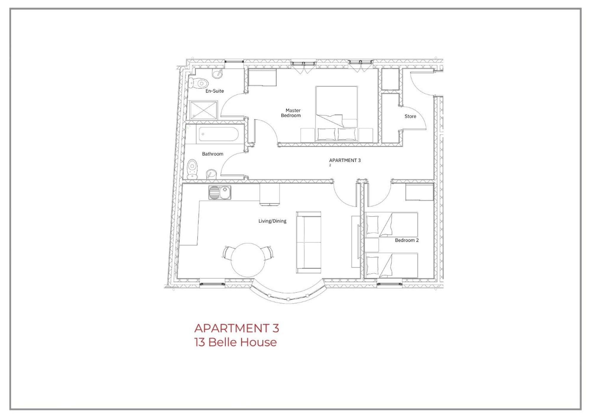 פילי Finest Retreats - 13 Belle House - Apartment 3 מראה חיצוני תמונה